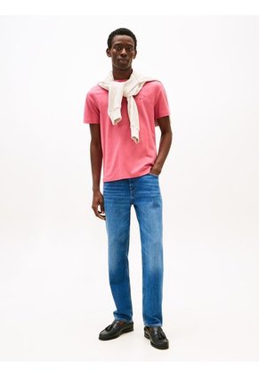 Camiseta Rosa Con Motivo De Palmera En La Espalda Tommy Hilfiger