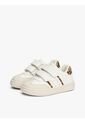 Tenis Blanco De Corte Bajo Con Cierre De Velcro Tommy Hilfiger de Tommy Hilfiger