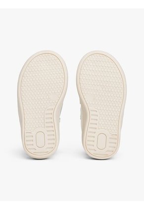 Tenis Blanco De Corte Bajo Con Cierre De Velcro Tommy Hilfiger