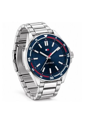 Reloj Tommy Hilfiger Modelo 1710788 Plateado Hombre