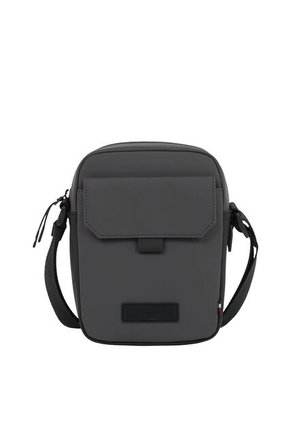 Bolso Gris Mini Reporter Con Bolsillo Frontal Con Solapa Tommy Hilfiger