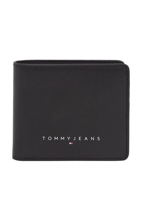 Billetera Negra Plegable Tommy Hilfiger