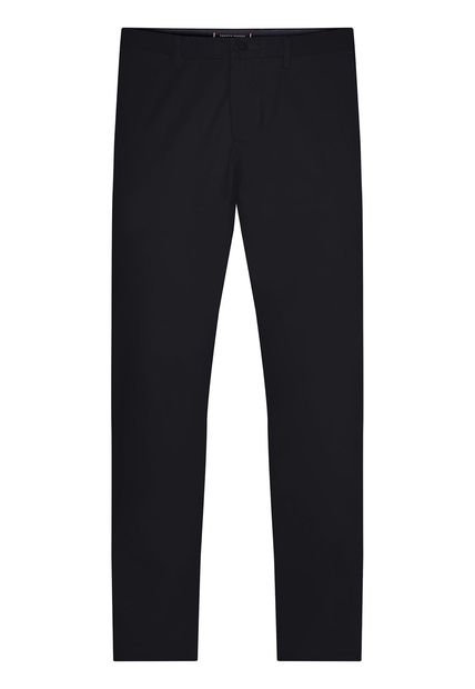 Pantalón Negro Chino 1985 Denton Recto Tommy Hilfiger