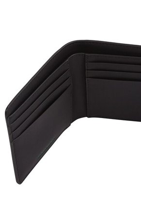 Billetera Negra Plegable Tommy Hilfiger