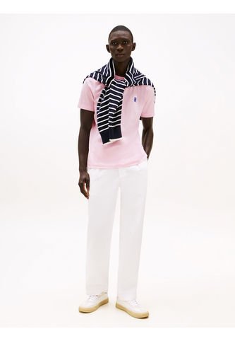 Camiseta Rosa Con Monograma TH A Contraste Tommy Hilfiger Tommy Hilfiger