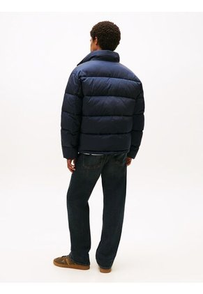 Chaqueta Azul Acolchada Con Efecto Arrugado Tommy Jeans