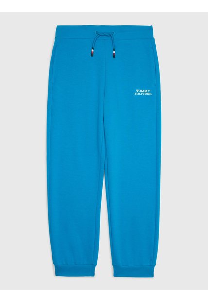 Joggers Con Bajo Elástico Y Logo Niño Azul Tommy Hilfiger