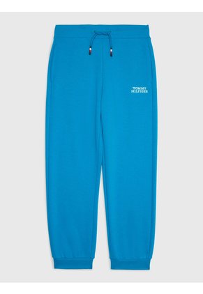 Joggers Con Bajo Elástico Y Logo Niño Azul Tommy Hilfiger