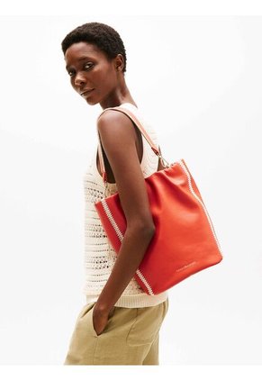 Bolso Naranja Bombonera TH Soft Beach Tommy Hilfiger