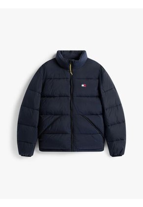 Chaqueta Azul Acolchada Con Efecto Arrugado Tommy Jeans