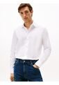 Camisa Blanca Smart Casual Con TH Flex Tommy Hilfiger de Tommy Hilfiger