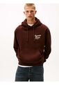 Buzo Marrón Con Capota Y Logo Gráfico Tommy Jeans de Tommy Hilfiger