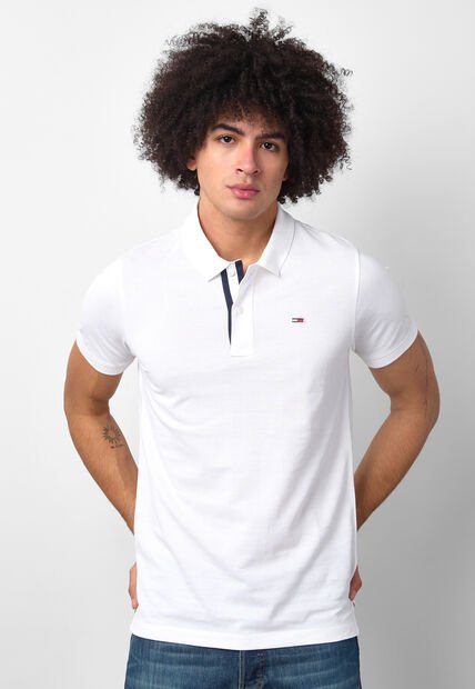 Polo TOMMY HILFIGER Blanco
