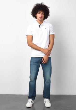 Polo TOMMY HILFIGER Blanco