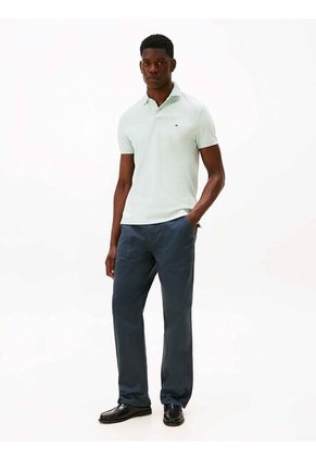 Polo Verde 1985 De Corte Regular Tommy Hilfiger