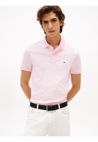 Polo Rosa De Corte Regular Tommy Hilfiger Tommy Hilfiger