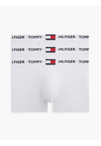 Pack Blanco De 3 Calzoncillos Trunk Heritage Tommy Hilfiger Tommy Hilfiger