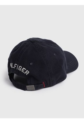 Gorra Azul De Beisbol De Algodón Tommy Hilfiger