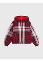 Chaqueta De Niña Cuadros Escoceses Con Gorro Tommy Hilfiger de Tommy Hilfiger