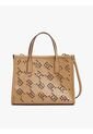Bolso Beige Tote City Con Monograma TH Tommy Hilfiger de Tommy Hilfiger