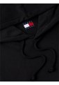 Buzo Negro Con Capota De Corte Regular Con Logo Estampado Tommy Jeans de Tommy Hilfiger