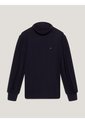 Camiseta Azul Con Cuello Alto Para Niña Tommy Hilfiger de Tommy Hilfiger