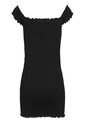 Vestido Negro Bodycon Corto Con Diseño Fruncido Tommy Jeans de Tommy Hilfiger