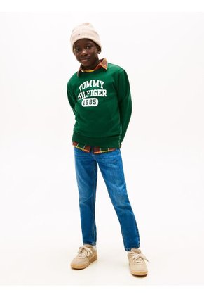 Jeans Azul Oscuro Scanton Ajustados Con Lavado Oscuro Tommy Hilfiger