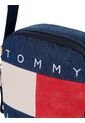 Bolso Azul Reporter Denim Con Logo Tommy Hilfiger de Tommy Hilfiger