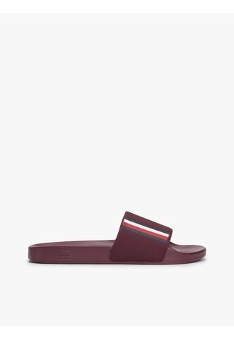 Sandalias Rojo Texturizadas De Piscina Tommy Hilfiger Tommy Hilfiger