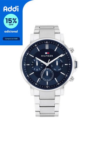 Reloj Tommy Hilfiger Modelo 1710588 Plateado Hombre Tommy Hilfiger