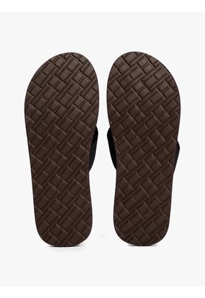 Sandalias Negro Con Tiras De Tejido Trenzado Tommy Hilfiger