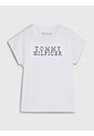 Camiseta Con Logo De Rayas Náuticas Niña Blanco Tommy Hilfiger de Tommy Hilfiger