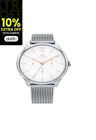 Reloj Para Mujer Tommy Hilfiger Layla 1782456 Plateado Tommy Hilfiger
