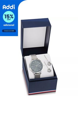 Reloj Tommy Hilfiger Modelo 2770157 Plateado Mujer Tommy Hilfiger