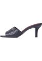Sandalias Cuero Con Monogramas En Relieve Mujer Azul Tommy Hilfiger de Tommy Hilfiger