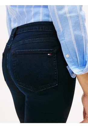 Jeans Azul Como Ceñidos De Talle Medio Tommy Hilfiger