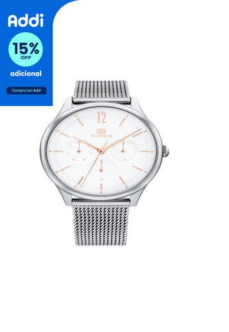 Reloj Para Mujer Tommy Hilfiger Layla 1782456 Plateado Tommy Hilfiger