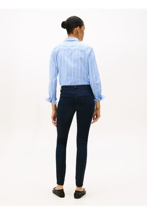 Jeans Azul Como Ceñidos De Talle Medio Tommy Hilfiger