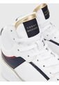Tenis Altas Con Suela Cupsole Mujer Blanco Tommy Hilfiger de Tommy Hilfiger