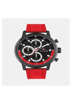 Reloj Tommy Hilfiger Modelo 1792178 Rojo Hombre