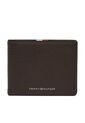 Billetera Marrón Plegable Corporate De Cuero Tommy Hilfiger de Tommy Hilfiger