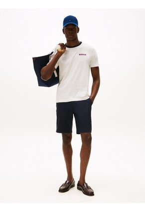 Camiseta Blanca Americana Graphic Tommy Hilfiger