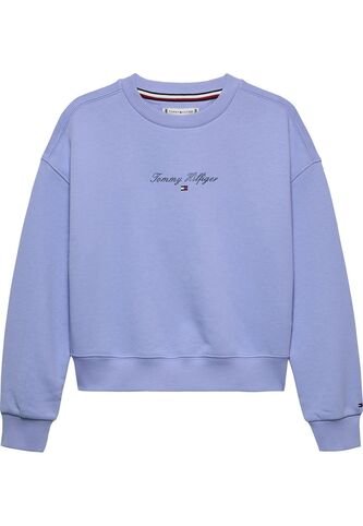 Saco Celeste Con Logo Script Tommy Hilfiger Tommy Hilfiger