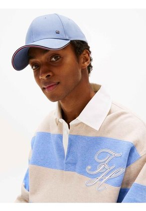 Gorra Azul De Béisbol Con Seis Paneles Y Logo Tommy Hilfiger