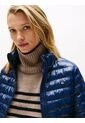 Chaqueta Azul Repelente Al Agua Con Plumón Tommy Hilfiger de Tommy Hilfiger