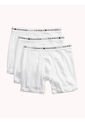 3 Pack De Boxer Brief Blancos En Algodón Tommy Hilfiger de Tommy Hilfiger