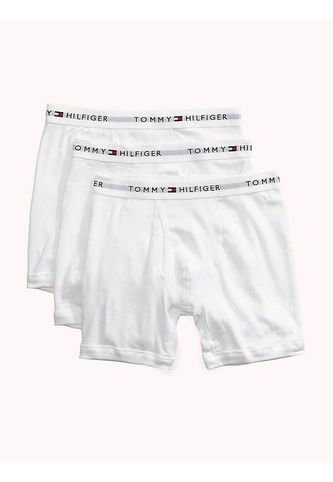 3 Pack De Boxer Brief Blancos En Algodón Tommy Hilfiger Tommy Hilfiger