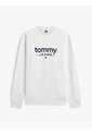 Saco Marfil Cuello Redondo Con Logo En El Pecho Tommy Jeans de Tommy Hilfiger