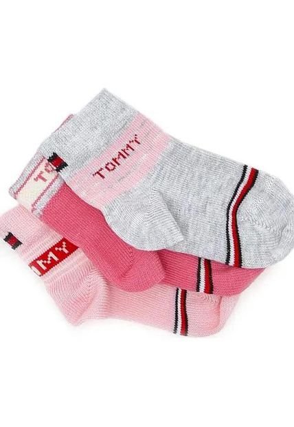 3 Pack De Medias Th De Niño Baby Giftb Tommy Hilfiger